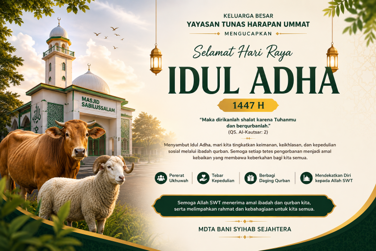 Semangat Berqurban Menyambut Idul Adha di Lingkungan Masjid Sabilussalam